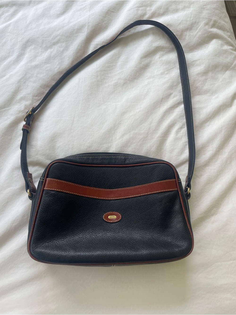 Vintage Bally Italian Leather bag